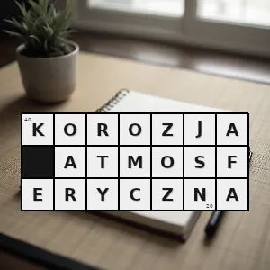 Hasło krzyżówkowe niszczące żrące działanie wody oraz powietrza także znajdujących się w nim innych gazów na ciała stałe - korozja atmosferyczna – rozwiązanie, synonimy, podpowiedzi i definicje krzyżówkowe